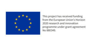 ADVITOS erhält Fördergelder aus dem Forschungs- und Innovationsprogramm "Horizont 2020" der Europäischen Union, unter Fördernummer 880349; Logo Horizont 2020