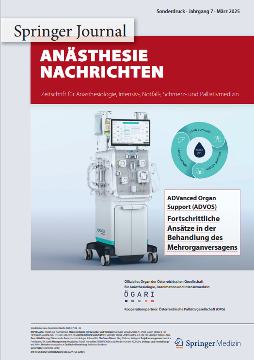 ADVITOS-Anästhesie-Nachrichten-Springer-März2025